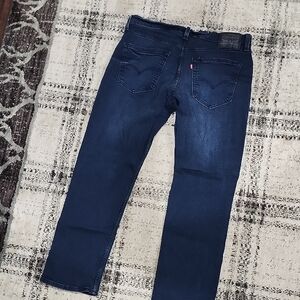 Levi's Dark Indigo Straight Jeans